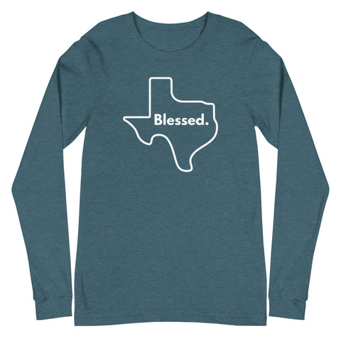 Texas Blessed - Unisex Long Sleeve Tee