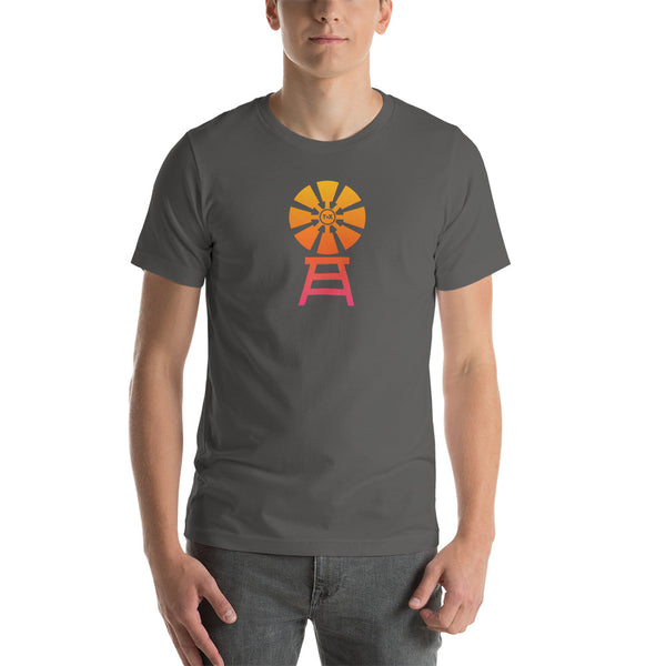 Sunset Windmill - Unisex t-shirt