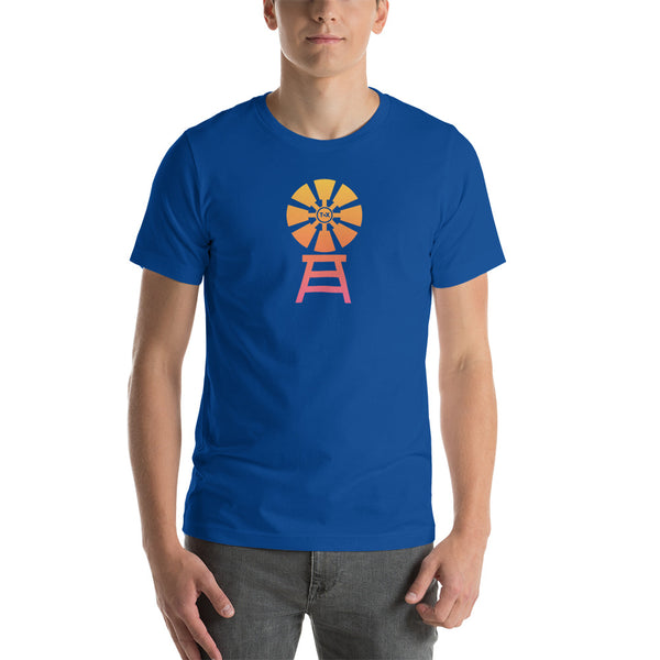 Sunset Windmill - Unisex t-shirt