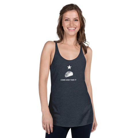 Come And Take It - Women's Racerback Tank