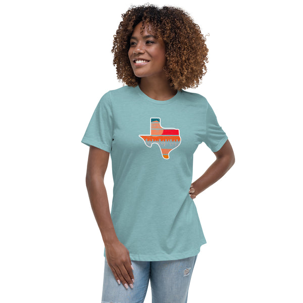 Sunburst Texas Women's Relaxed T-Shirt