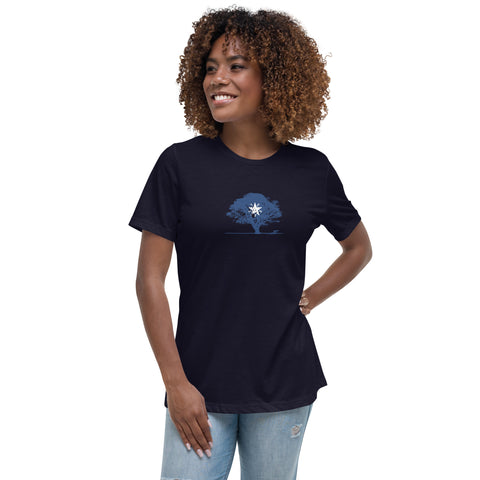 Zavala Oak - Women's Relaxed T-Shirt