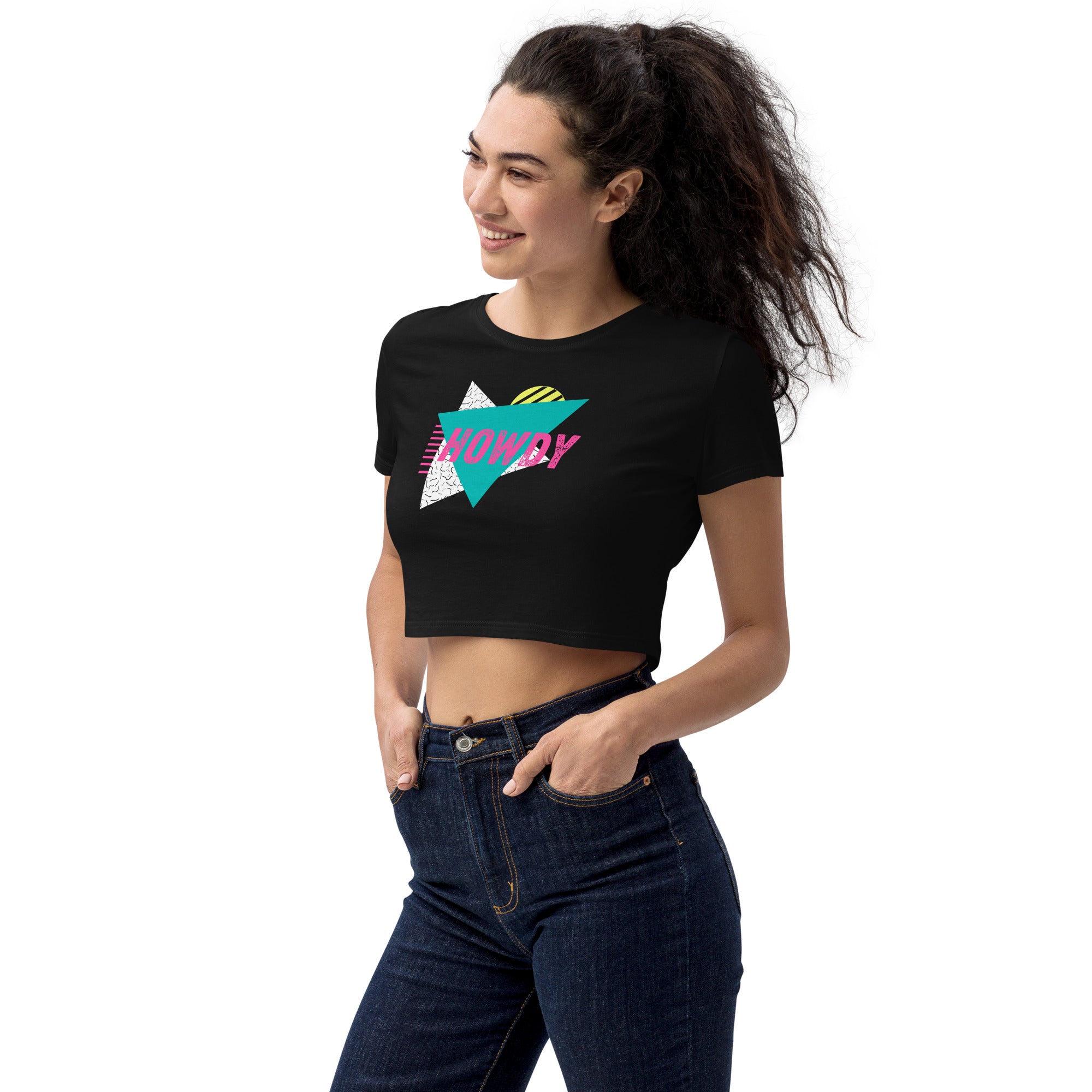 Howdy 90s - Organic Crop Top