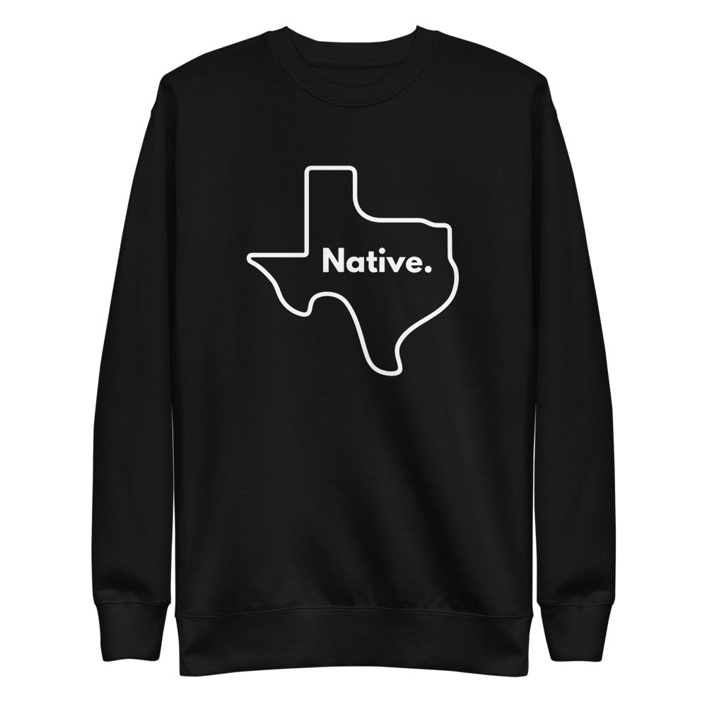 Texas Native - Unisex Fleece Pullover