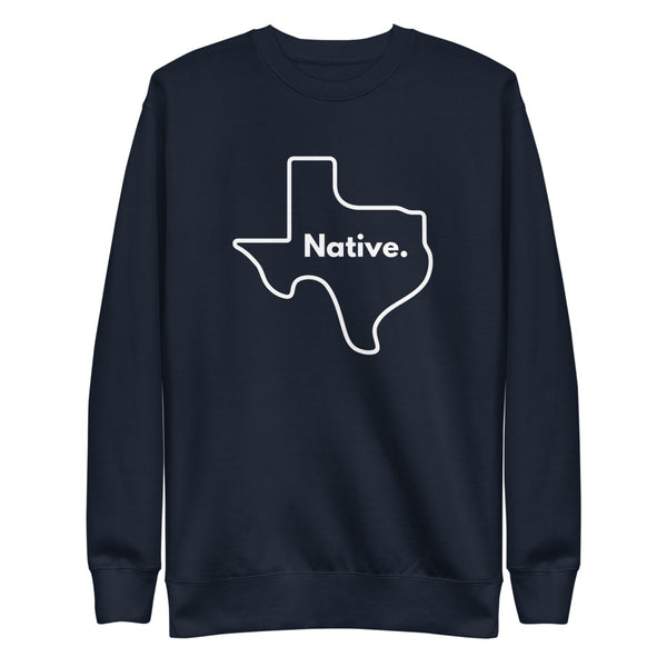 Texas Native - Unisex Fleece Pullover