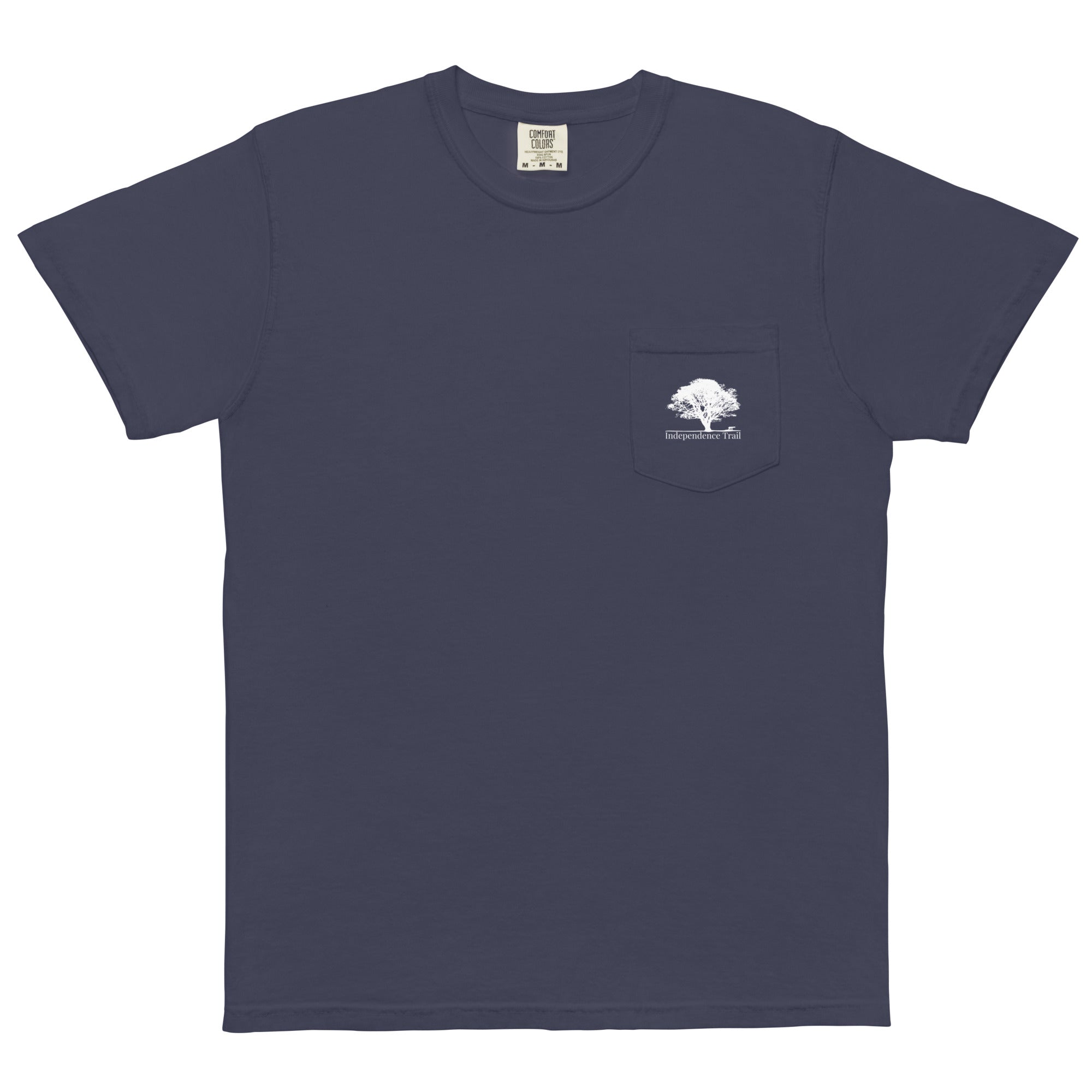 My Happy Place - Unisex Comfort Colors pocket t-shirt