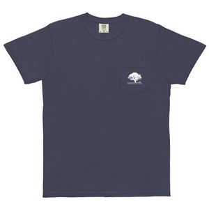 My Happy Place - Unisex Comfort Colors pocket t-shirt