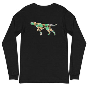 Camo Pointer - Unisex Long Sleeve Tee