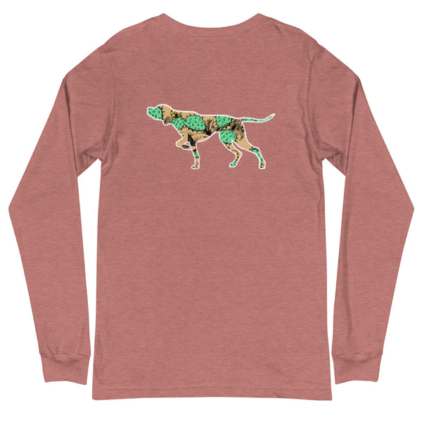 Camo Pointer - Unisex Long Sleeve Tee