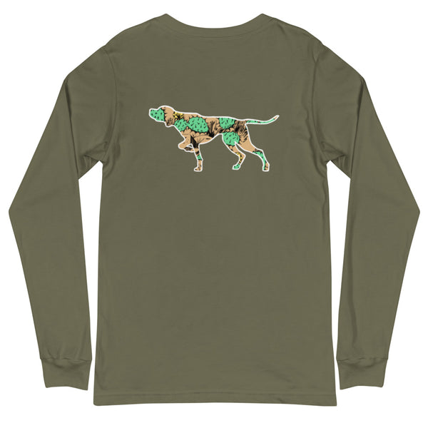 Camo Pointer - Unisex Long Sleeve Tee