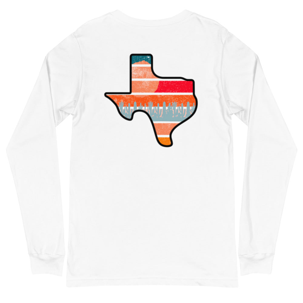 Sunburst Texas - Unisex Long Sleeve Tee