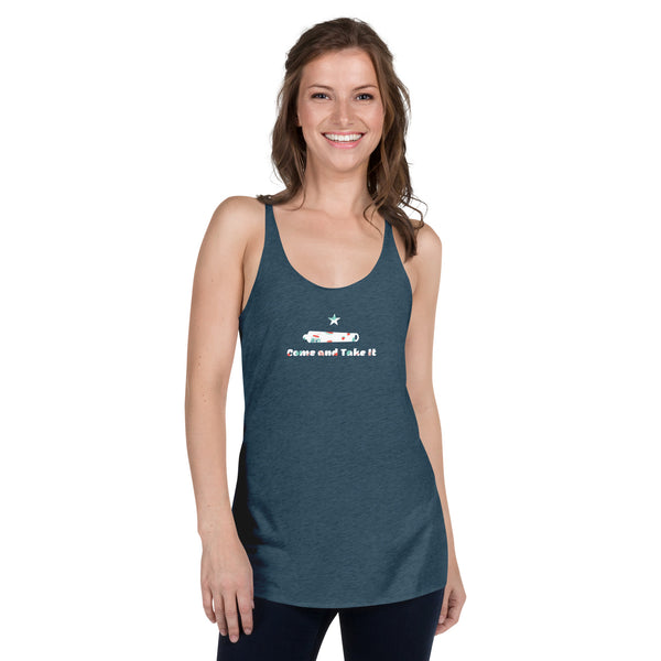 Summer Come And Take It - Women's Racerback Tank