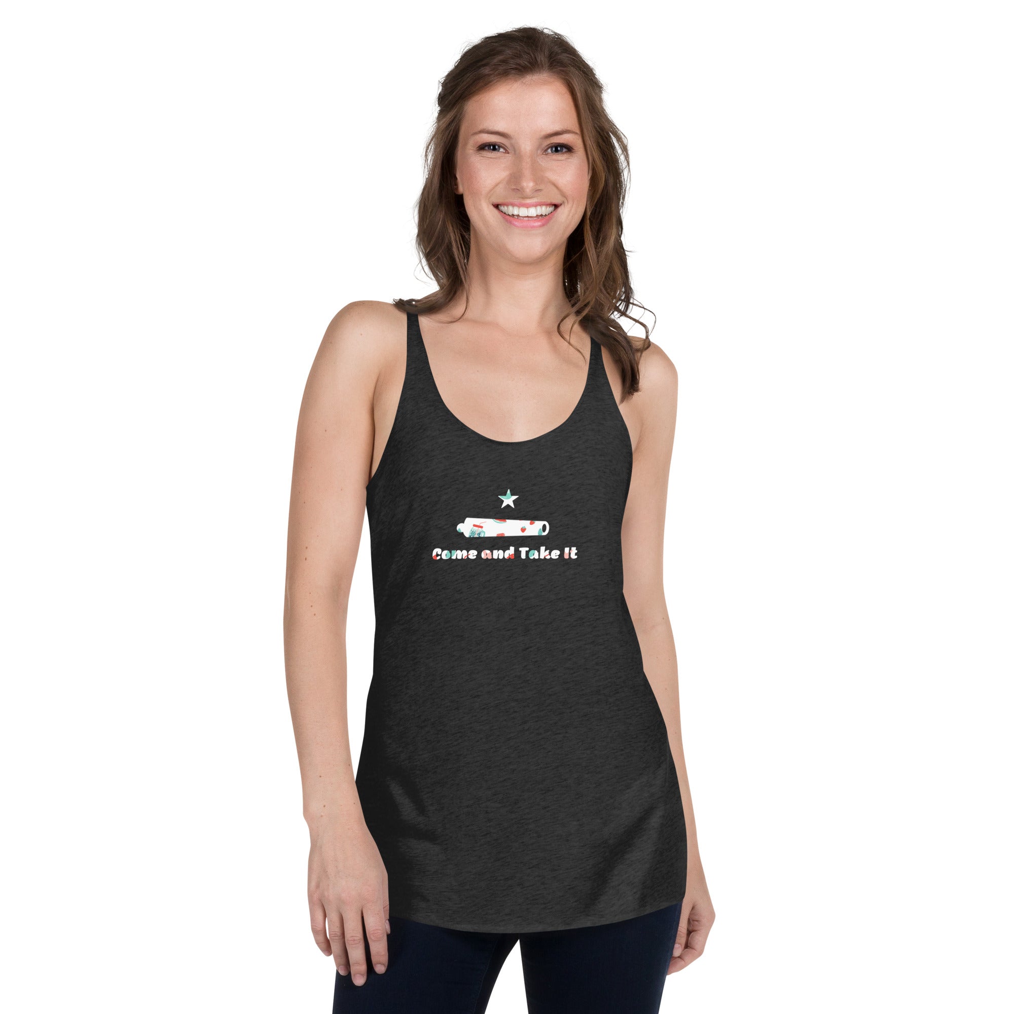 Watermelon CATI Women's Racerback Tank