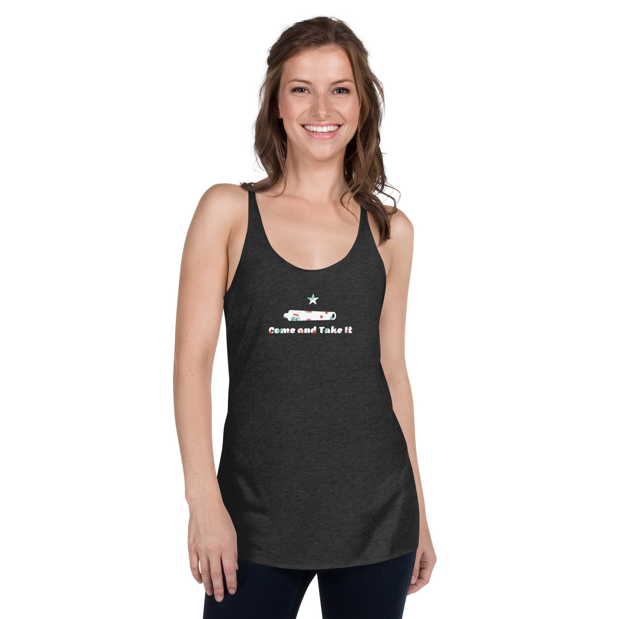Summer Come And Take It - Women's Racerback Tank