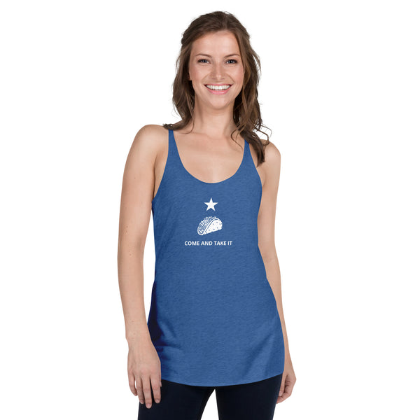 Come And Take It - Women's Racerback Tank