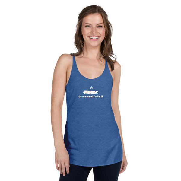 Summer Come And Take It - Women's Racerback Tank