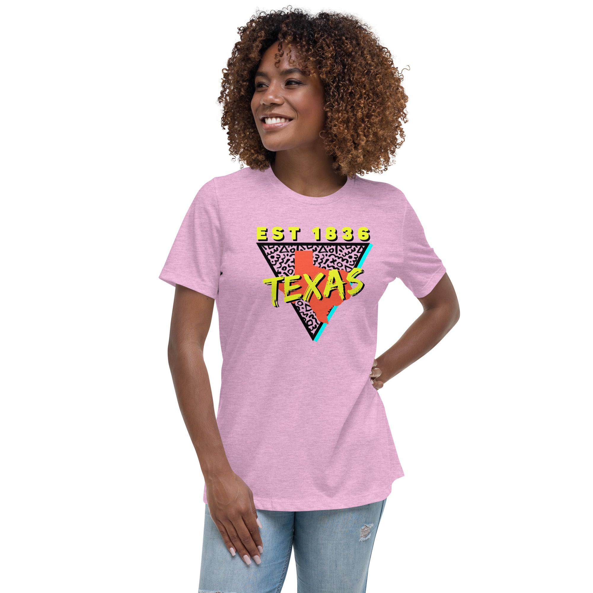 Retro Style Alexandria Louisiana Skyline' Women's Organic T-Shirt